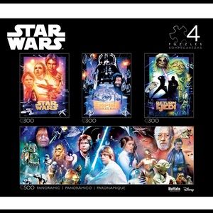 Star Wars - Collector's Edition 4-in-1 Jigsaw Puzzle Multipack